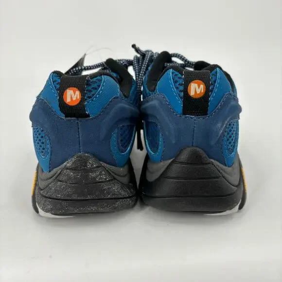 Merrell Sneakers Hiking Trail Shoes Womens Size 7 Mykons Blue Moab 2 Lace Up - Picture 9 of 10